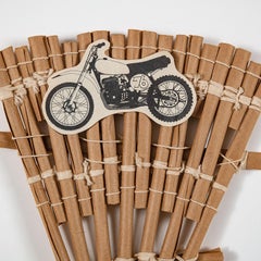 Staplers (1976), Woven Paper Sculpture by Ed Rossbach