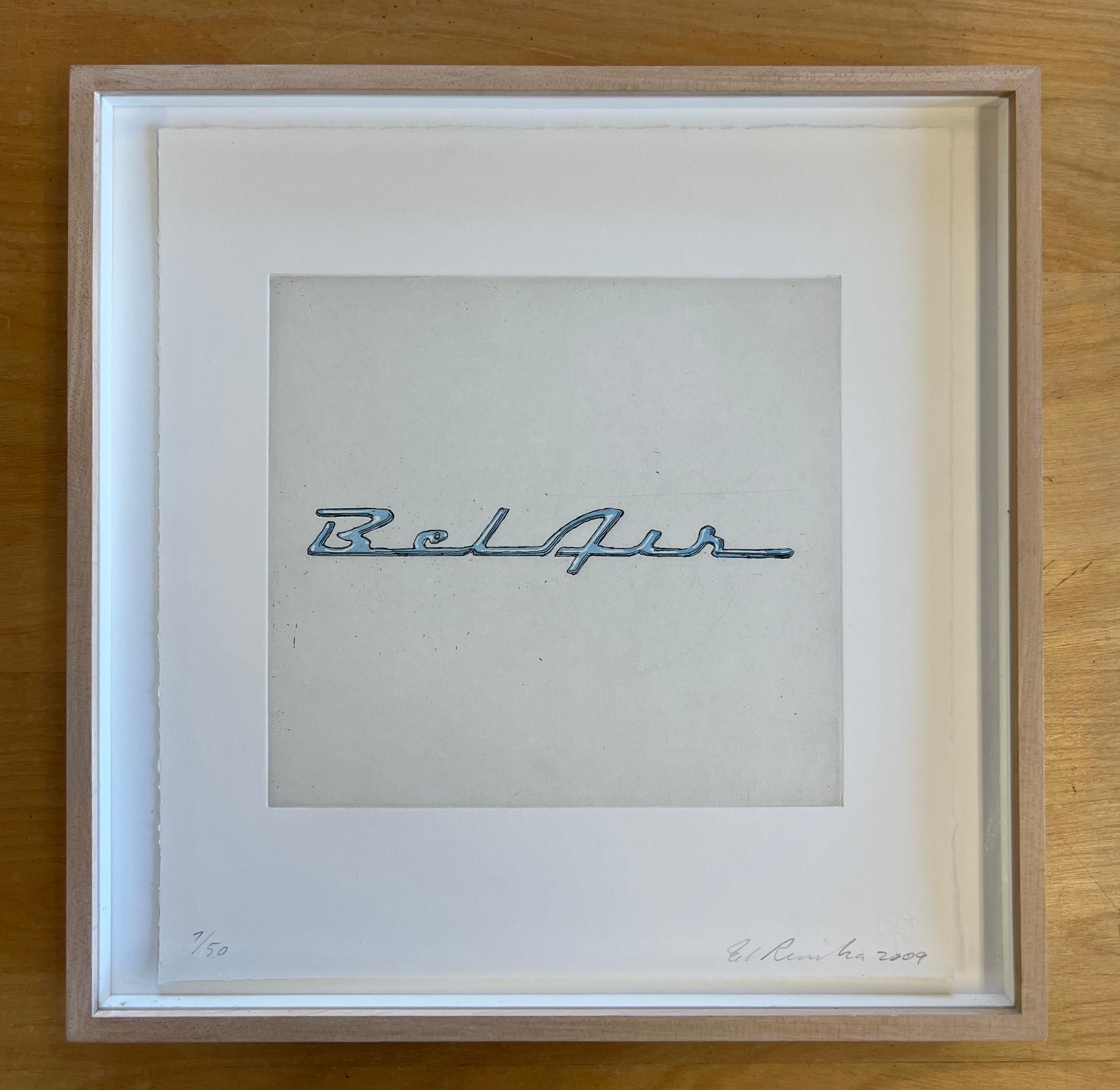Ed Ruscha “Bel Air” Motor City 2009

This is one of the 