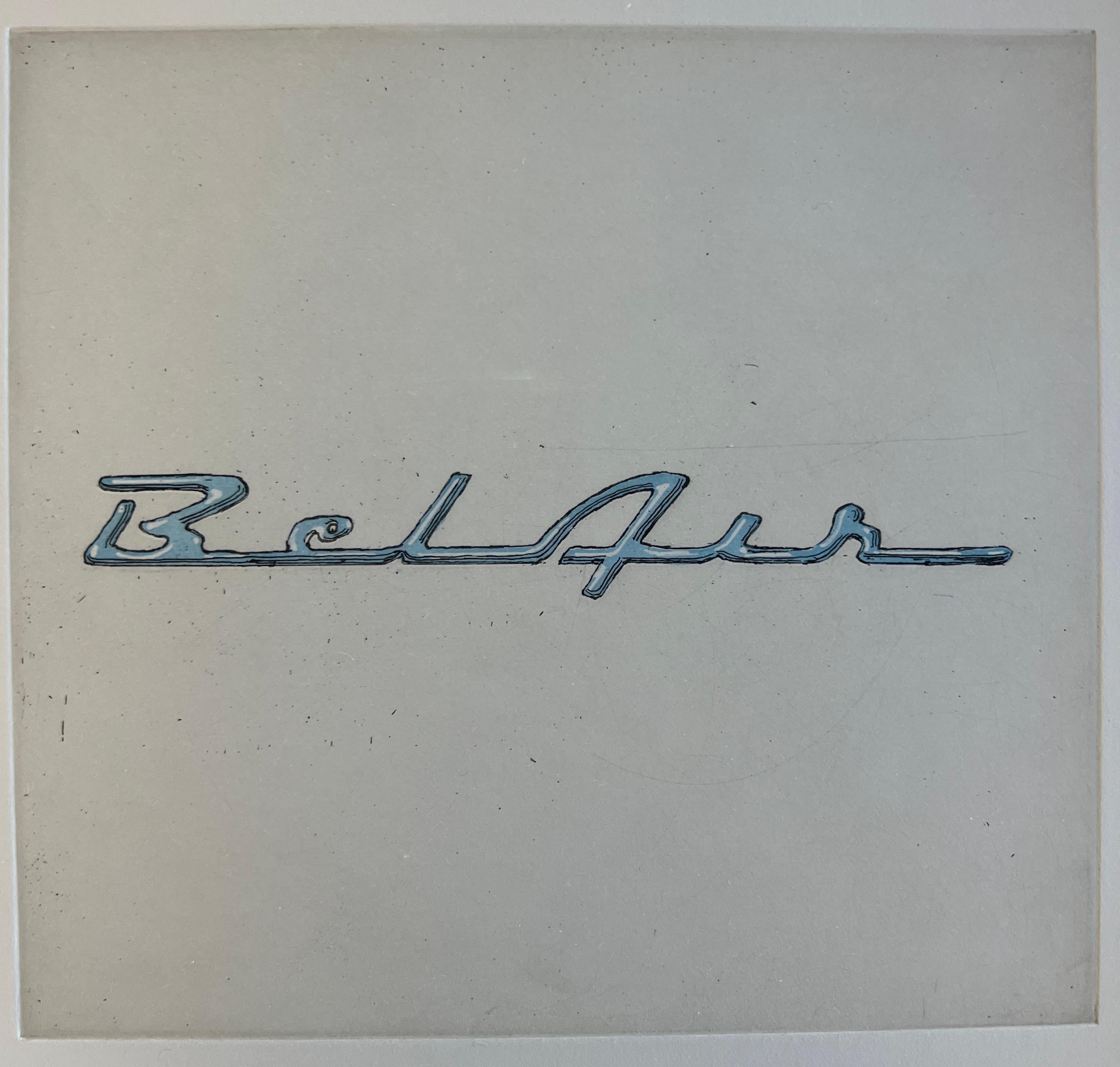 Ed Ruscha “Bel Air” Motor City, 2009 In Good Condition In San Francisco, CA