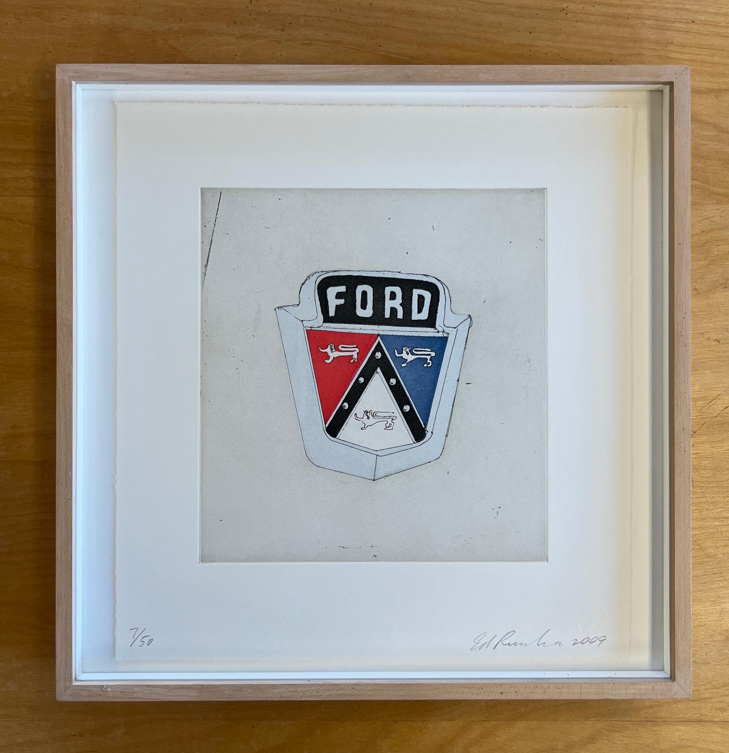 Ed Ruscha “Ford” Motor City 2009

This is one of the 