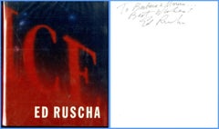 Ed Ruscha, Signed and inscribed to Marvin Davis, ex owner of 20th Century Fox