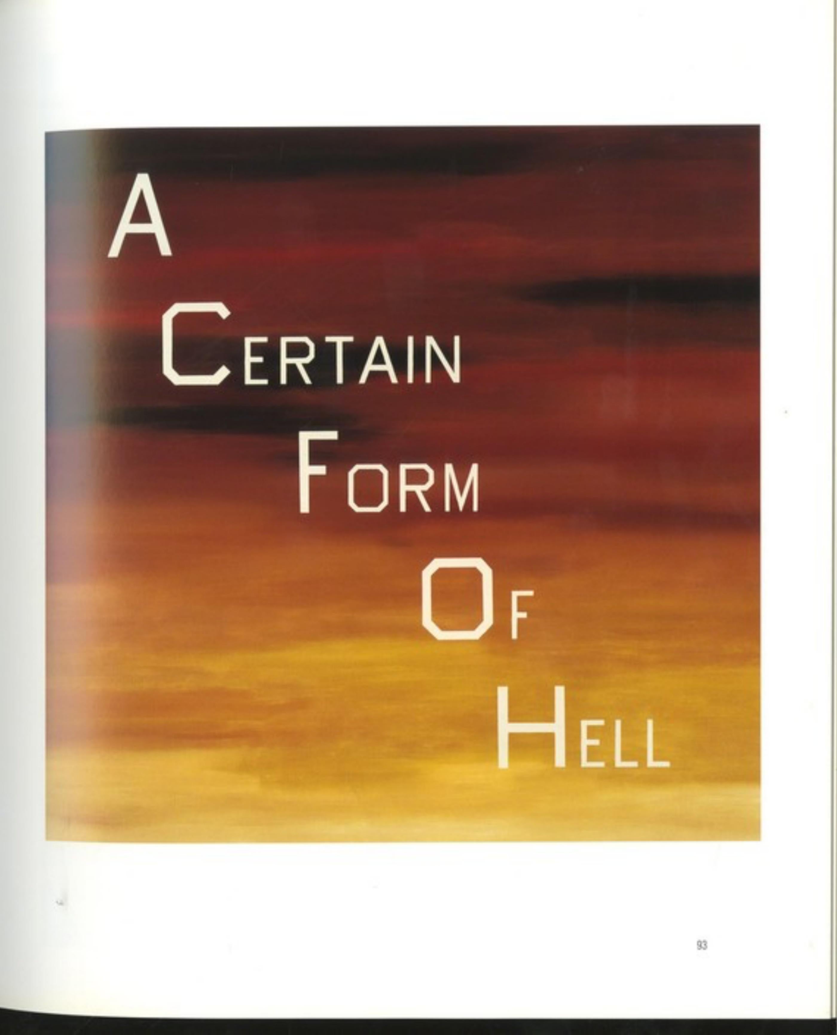 Hardback Monograph: hand signed and inscribed to  ex owner of 20th Century Fox - Brown Abstract Print by Ed Ruscha