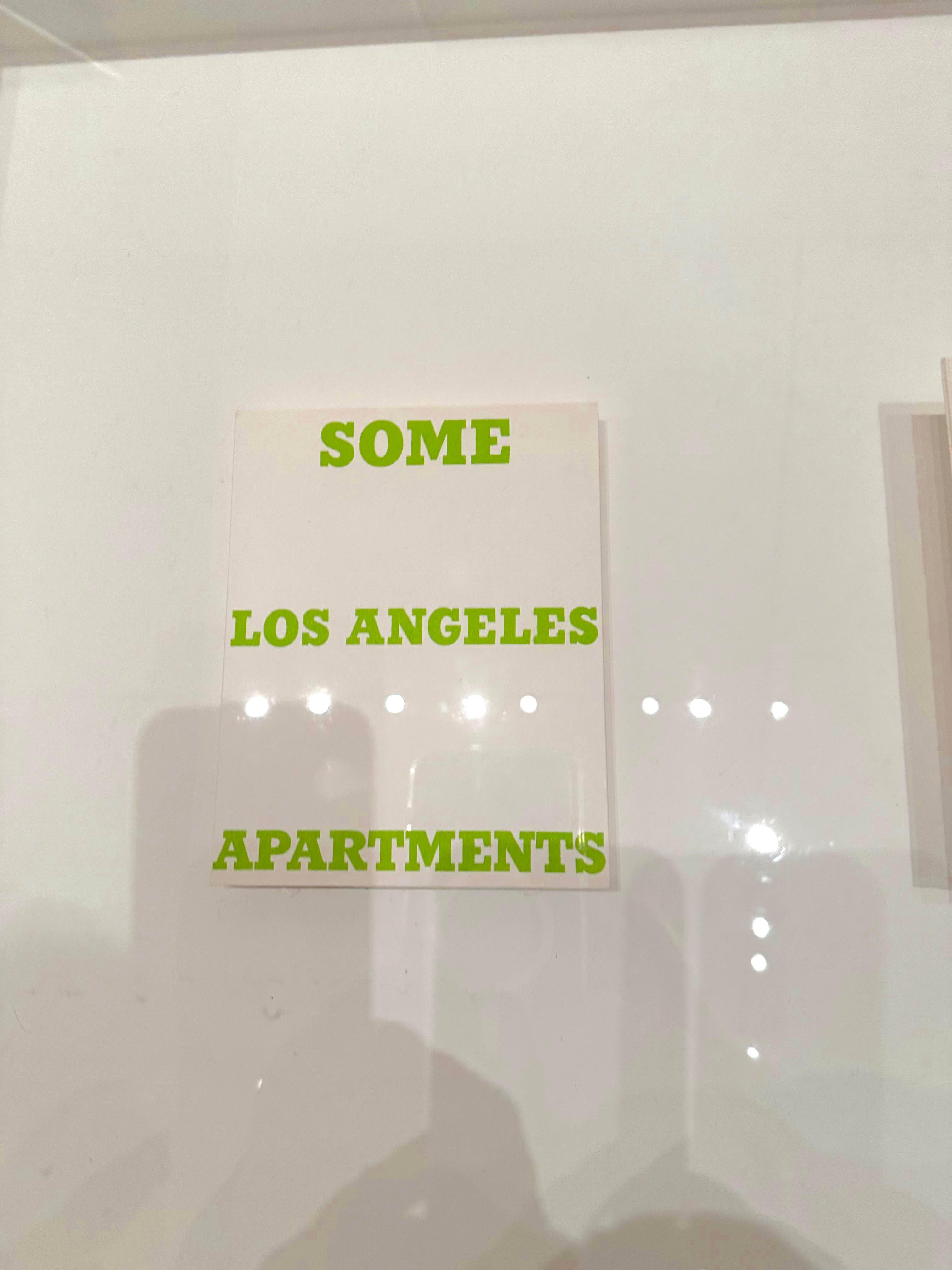 Some Los Angeles Apartments - Artist Book published in a limited edition of 3000 For Sale 7
