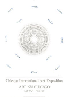 1983 After Edward Ruscha 'Chicago International Art Exposition' Pop Art