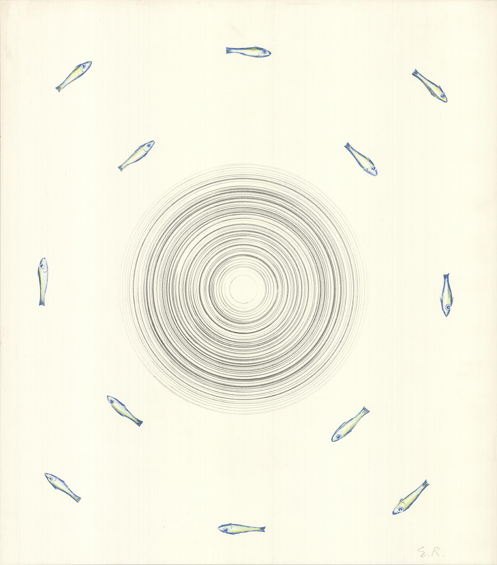 Ed Ruscha Print - 1983 Edward Ruscha 'Untitled (no text)' 