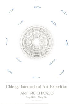 D'après Edward Ruscha, « Chicago International Art Exposition » 1983, original
