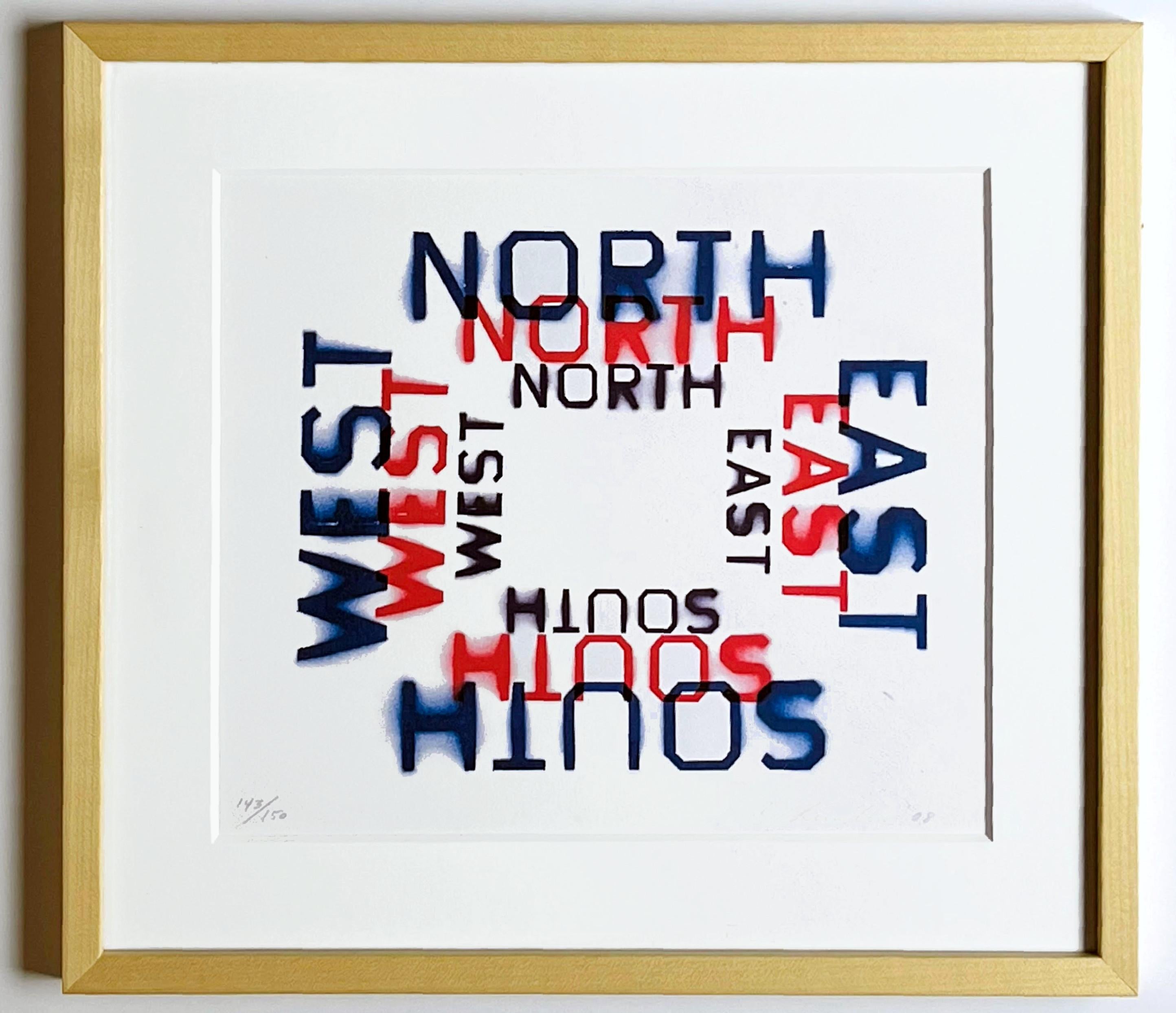 All Points - Print by Ed Ruscha