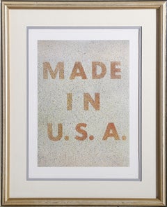 America: Her Best Product (Made in U.S.A.), Pop Art Lithograph by Ed Ruscha