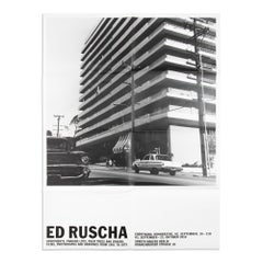 Ed Ruscha - Apartments, Parking Lots, Palm Trees and Others, Exhibition Poster