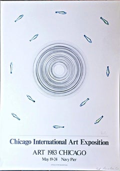 Chicago International Art Exposition poster (Hand Signed by Ed Ruscha)