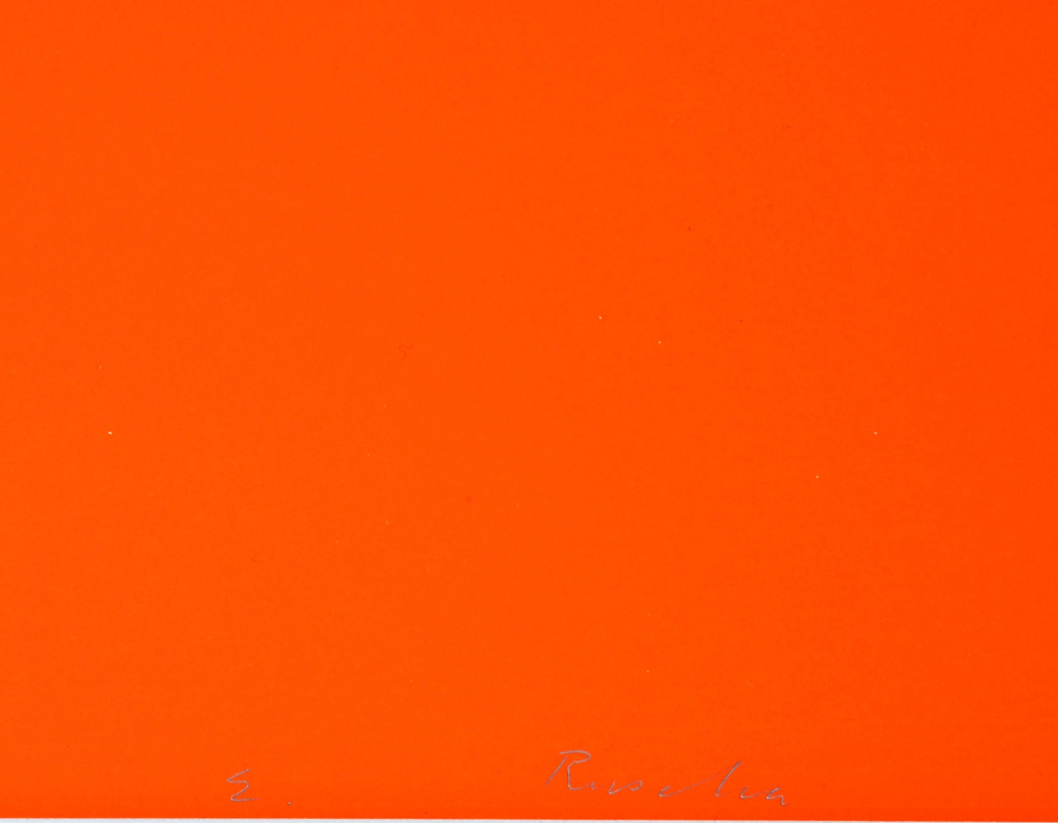 Documenta 5 (Engberg 66) early 1970s screenprint signed/N for Kassel art show - Print by Ed Ruscha
