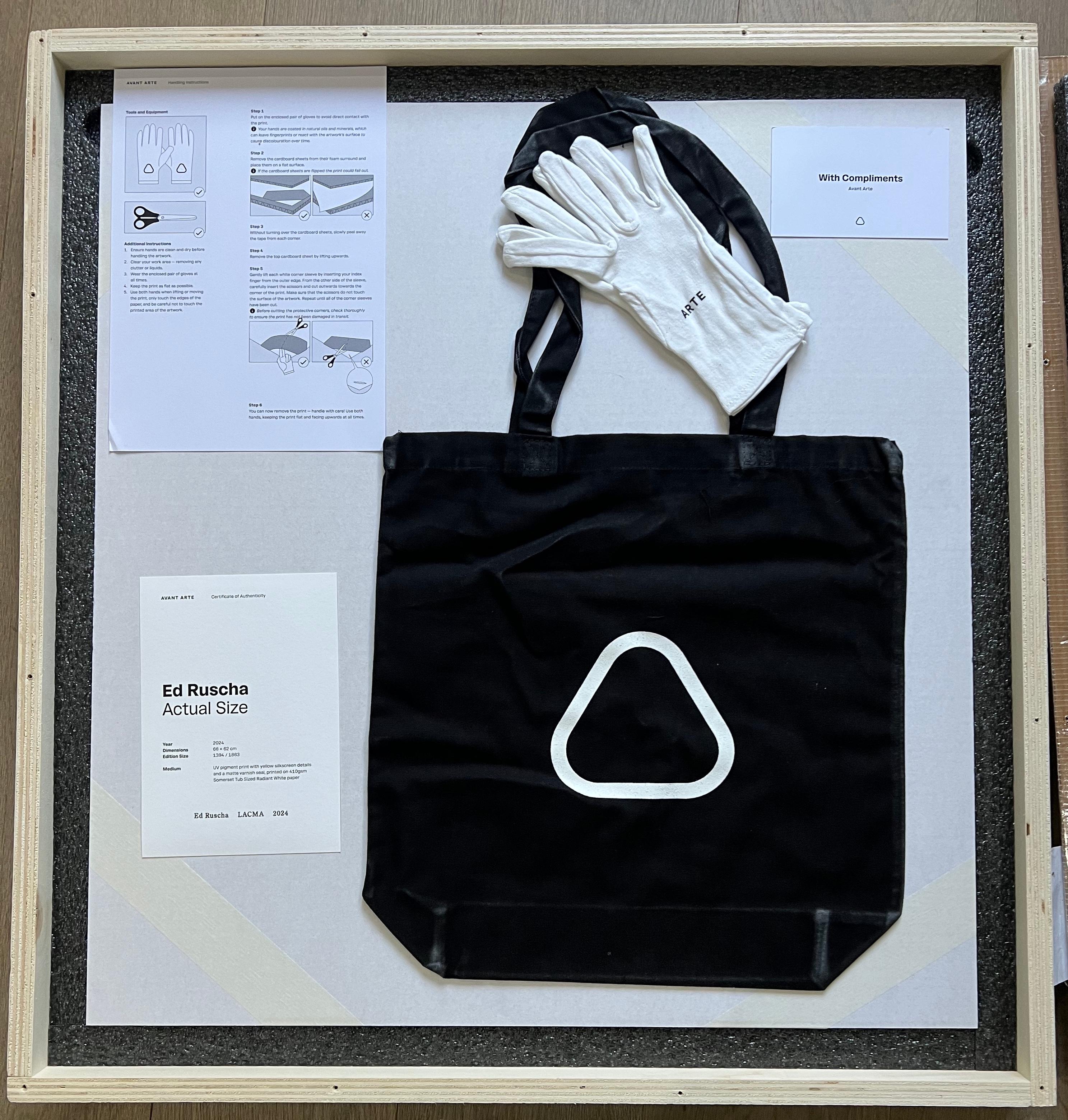 Ed Ruscha - Actual Size For Sale 7