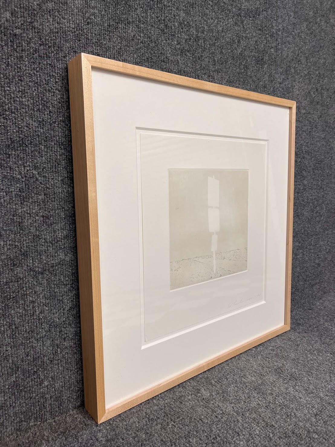Ed Ruscha 'Blank Signs' Signed Etching and Aquatint Four Framed Prints 2004 10