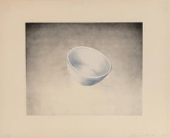 Ed Ruscha 'Bowl' Signed Color Lithograph 1974