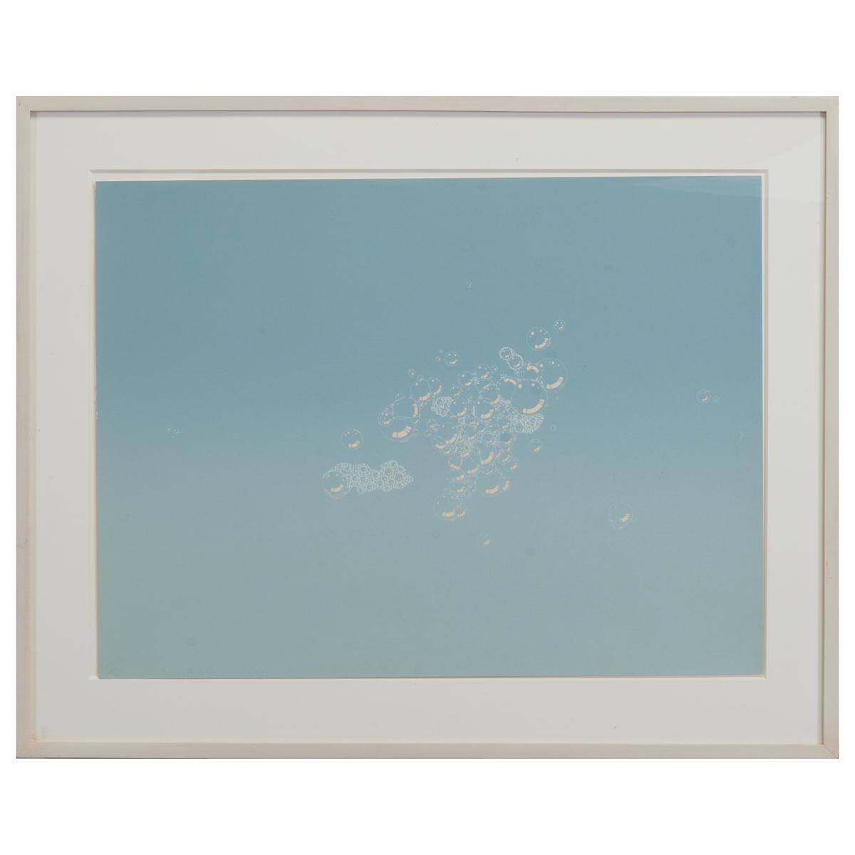 Ed Ruscha « Grey Suds » de la « Suite des étés » édition limitée, imprimé signé en vente 1