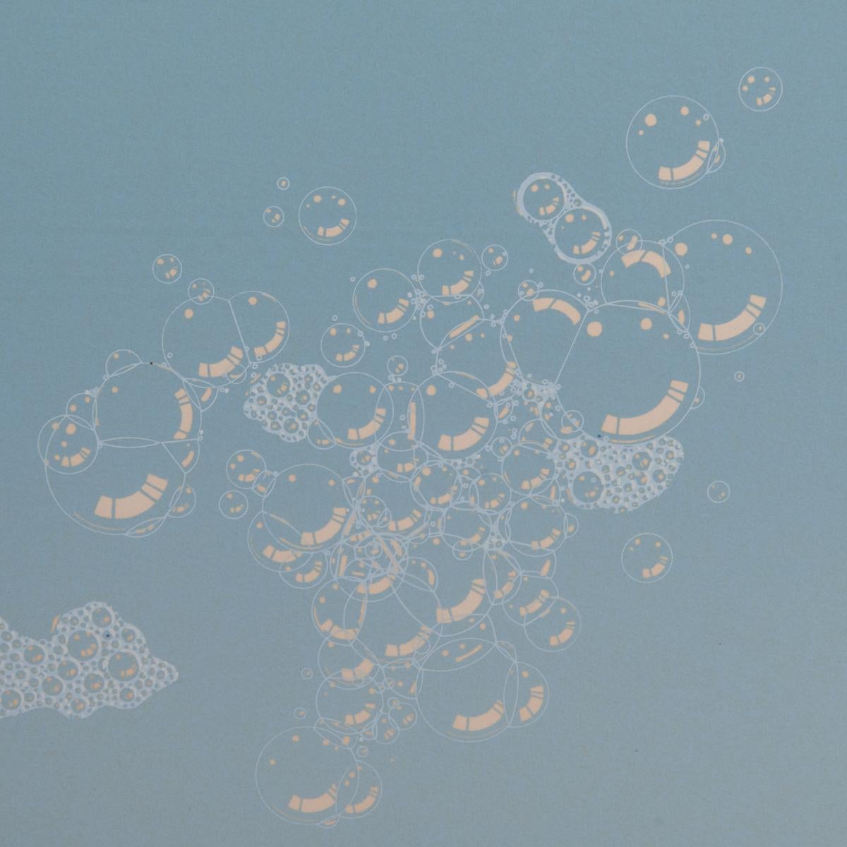 Ed Ruscha « Grey Suds » de la « Suite des étés » édition limitée, imprimé signé en vente 2