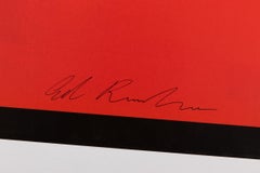 Ed Ruscha, Eis – signiertes Ausstellungsplakat, Kunstmuseum Wolfsburg, 2002