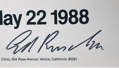 Ed Ruscha - LIFE Offsetlithographie Poster (Handsigniert von Ed Ruscha) Lt Ed von 23