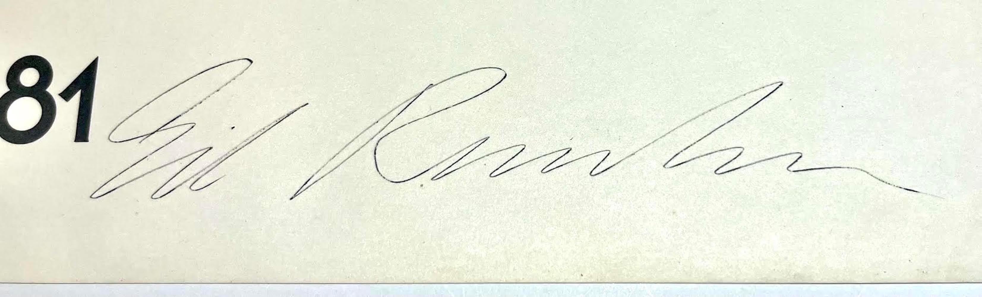 Ed Ruscha, Litografia del Bicentenario di Los Angeles, 200 anni, rara edizione firmata/N. in vendita 2