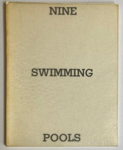 Ed Ruscha Nine Swimming Pools and a Broken Glass 1968 (1st edition)