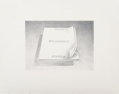 Ed Ruscha 'Nine Swimming Pools' Lithograph 1970