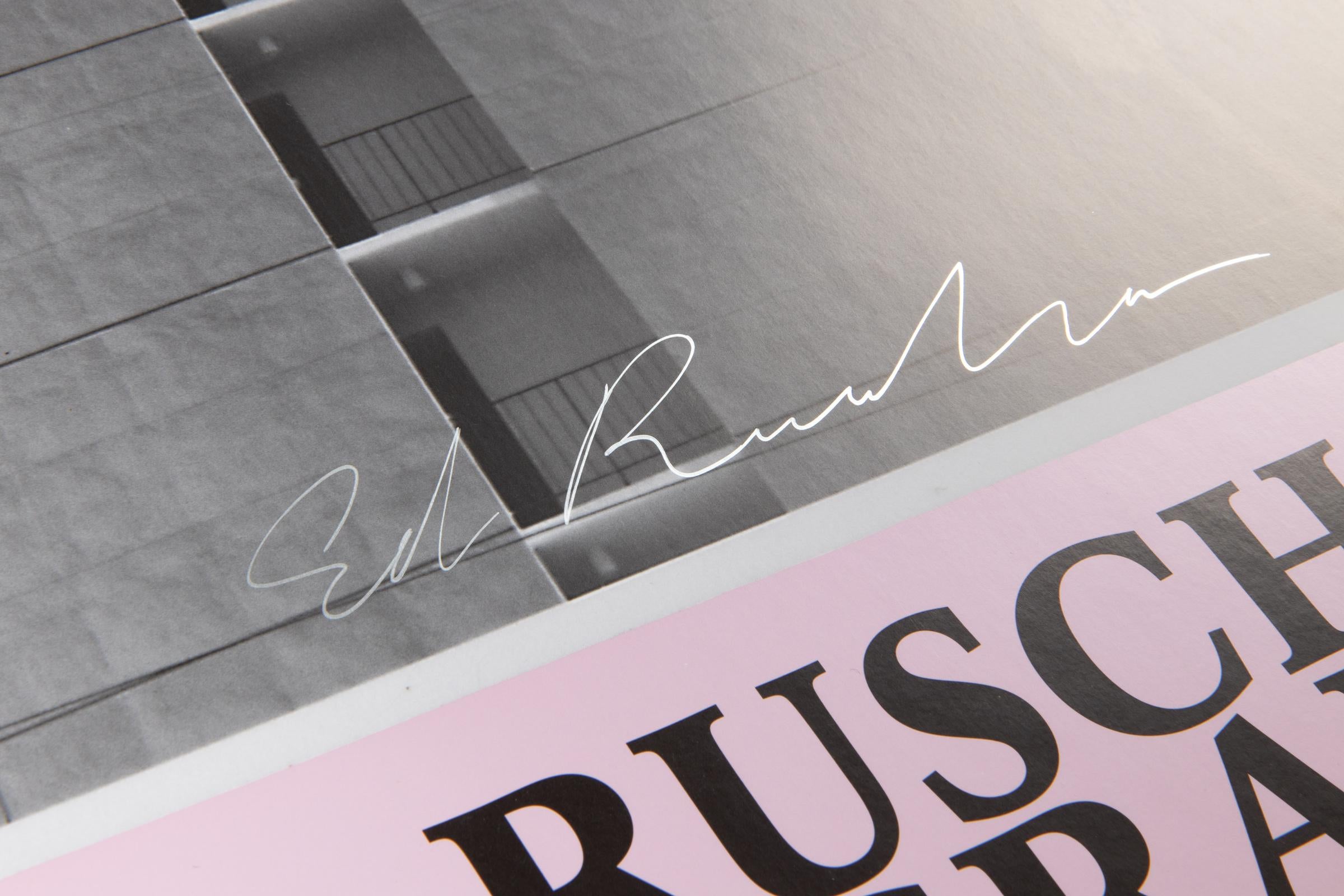 Ed Ruscha, Fotografo - Poster originale firmato, Museum Ludwig, 2006 in vendita 2
