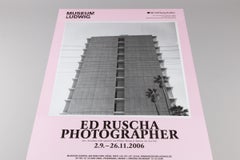 Ed Ruscha, Photographer - Signed Exhibition Poster, Museum Ludwig, 2006