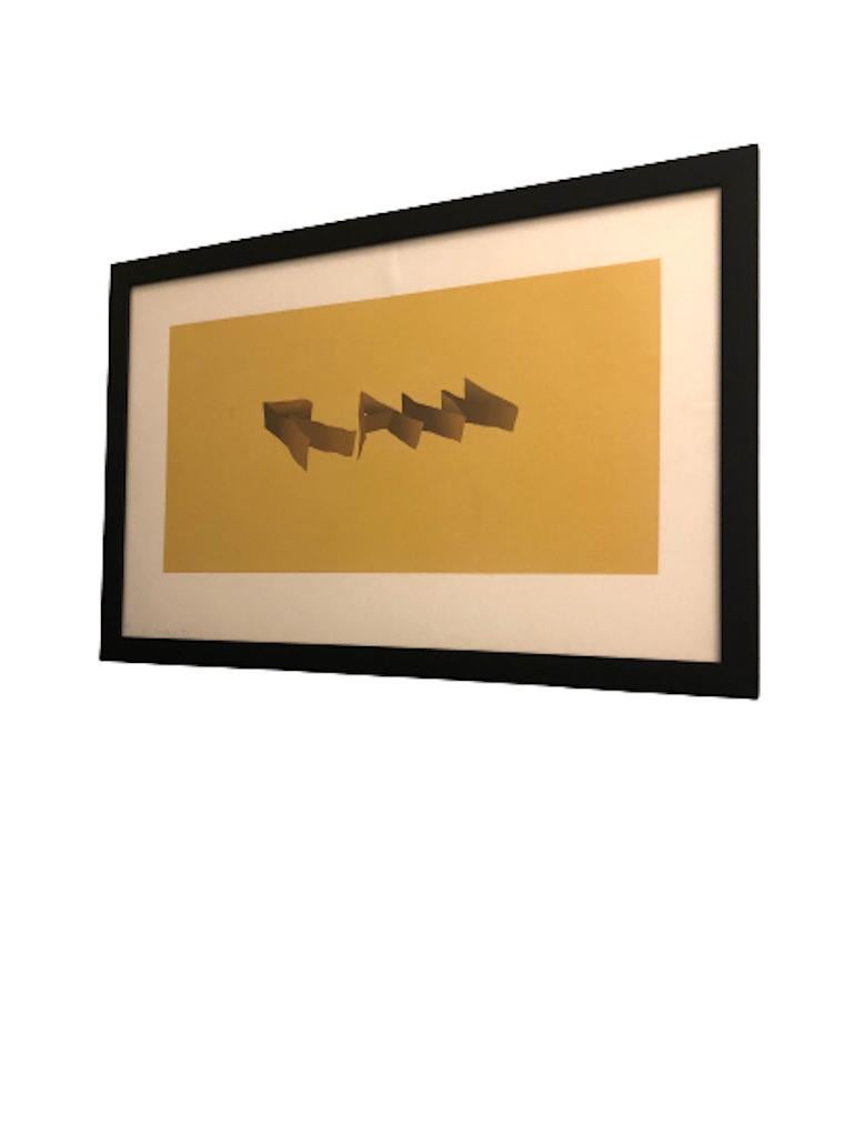 Ed Ruscha's 1971 screenprint on paper 'Raw' is beautifully framed. This piece is signed and numbered by the artist and is from an edition of 90.  This work is in excellent condition!

Please contact with any further questions!