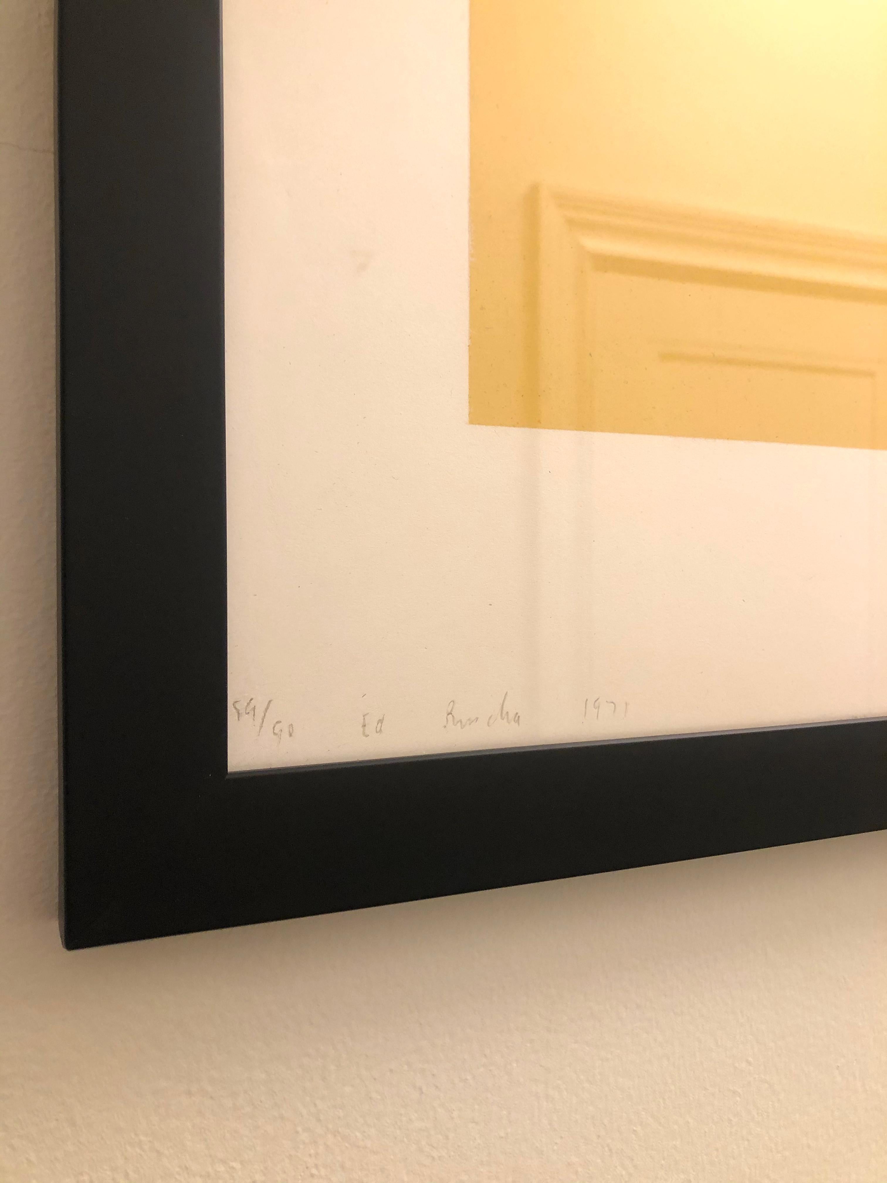 Ed Ruscha 'Raw' Screenprint 1971 2