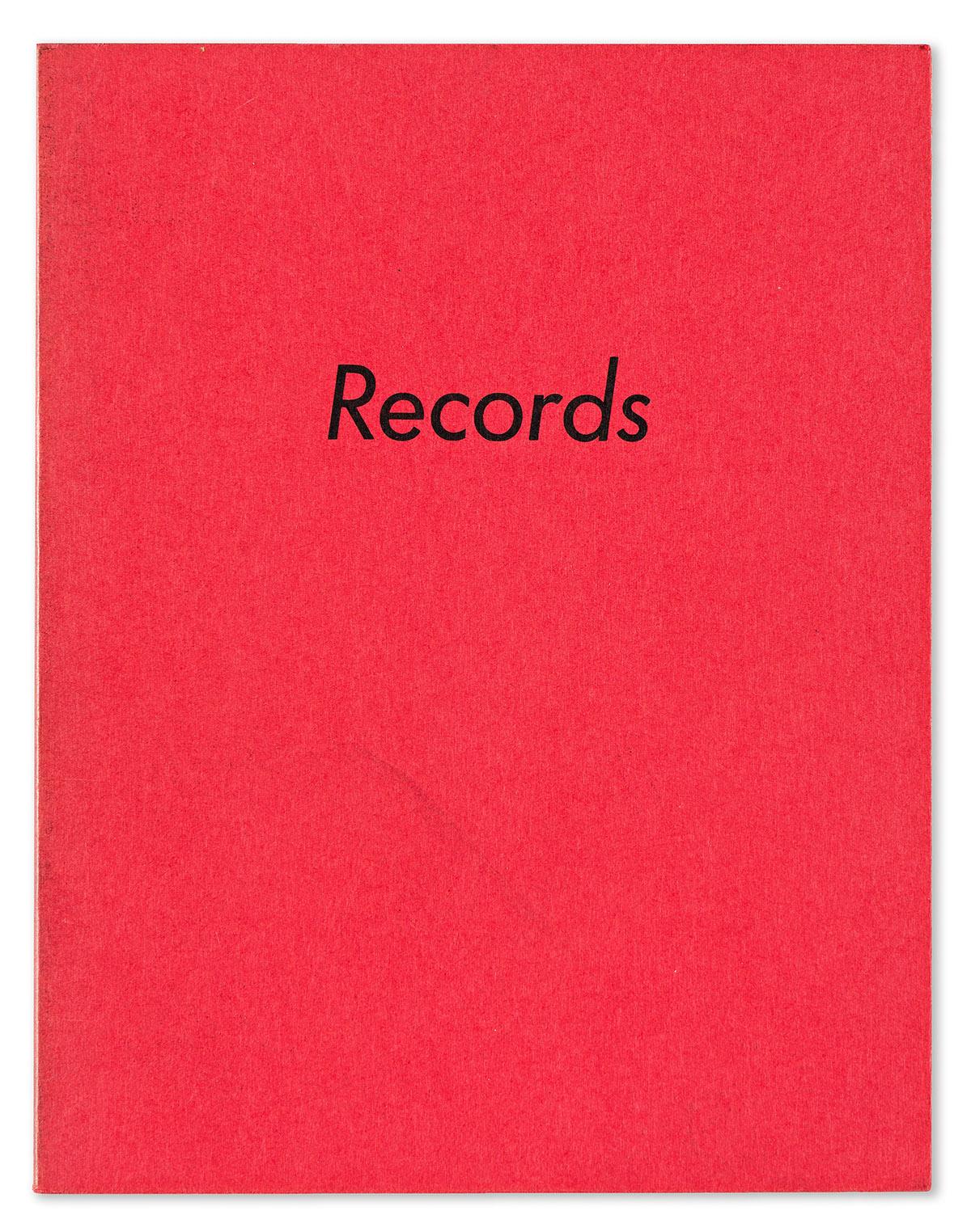 Ed Ruscha Records 1971 (1ère édition) en vente 4
