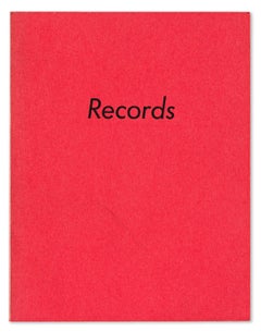 Used Ed Ruscha Records 1971 (1st edition) 