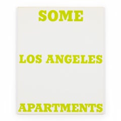 Ed Ruscha, Some Los Angeles Apartments - Artist's Book, Conceptual Art, Pop Art