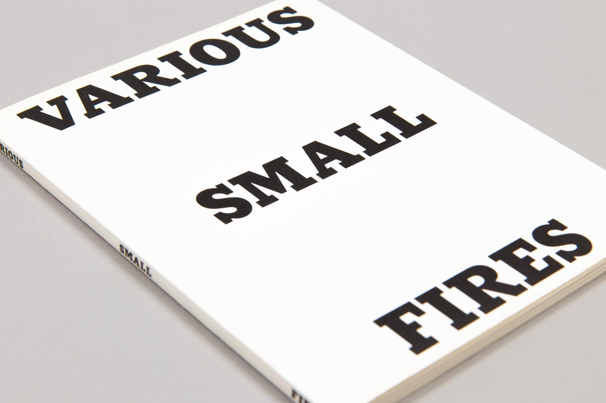 « Various Small Fires and Milk », Ed Ruscha, Pop Art, Art conceptuel, Livre d'artiste en vente 3