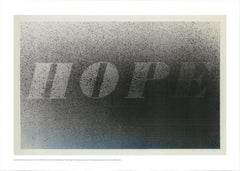 Edward Ruscha 'HOPE, 2008' 2008
