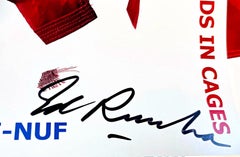 EE-NUF! Limited Edition of approx. 150 print, Hand Signed in marker by Ed Ruscha