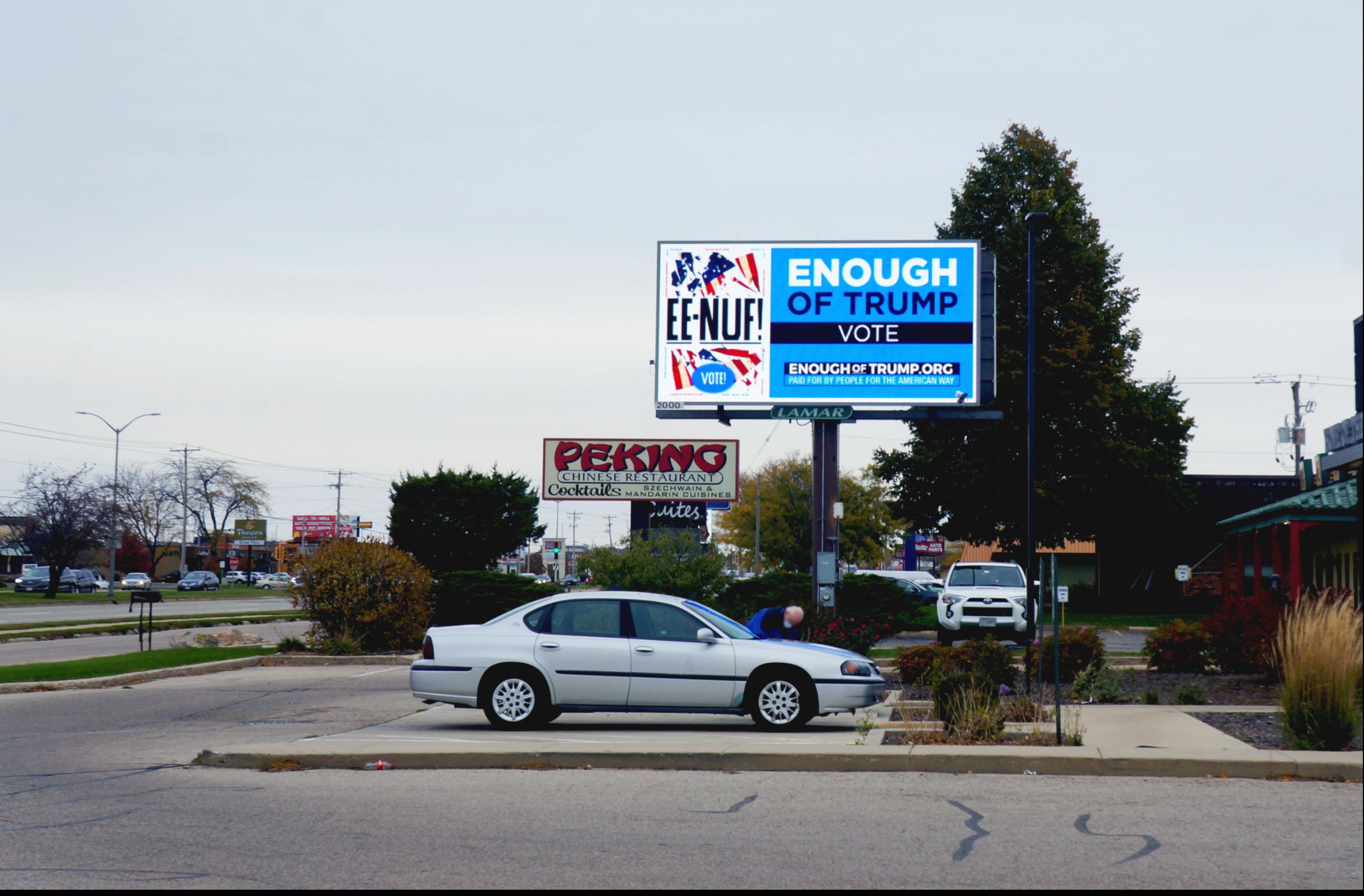 EE-NUF! Limitierte Auflage einer Offsetlithografie (handsigniert von Ed Ruscha) im Angebot 3