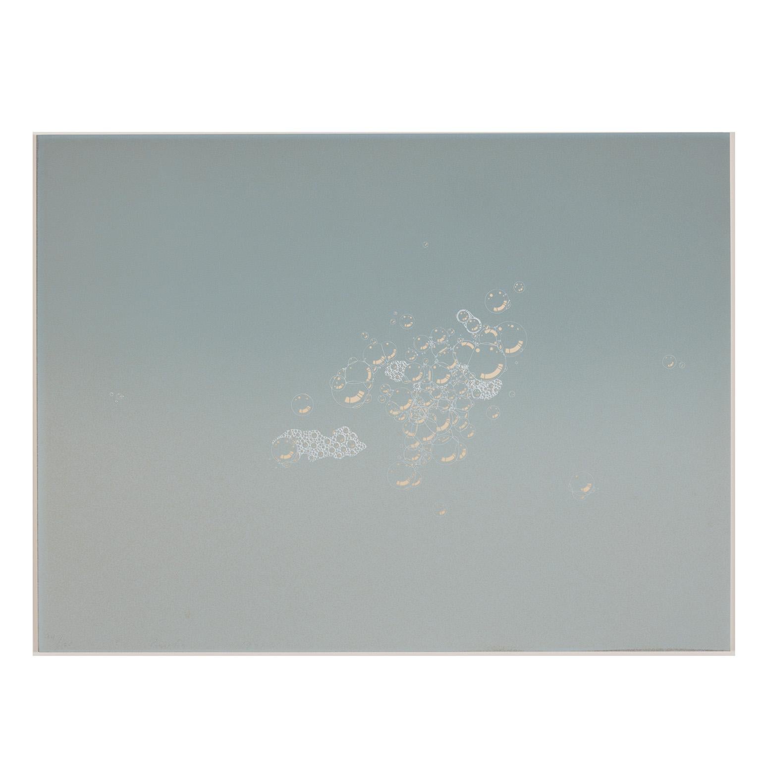 Grey Suds - Print by Ed Ruscha