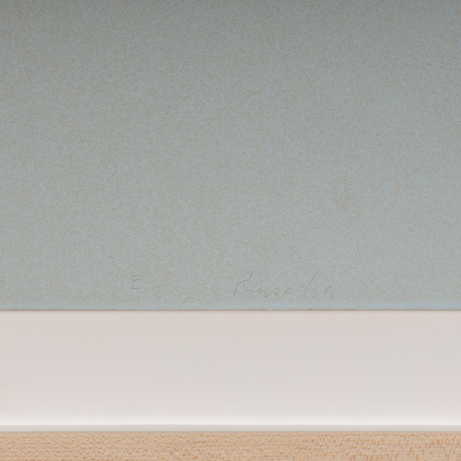 Grey Suds - Pop Art Print by Ed Ruscha