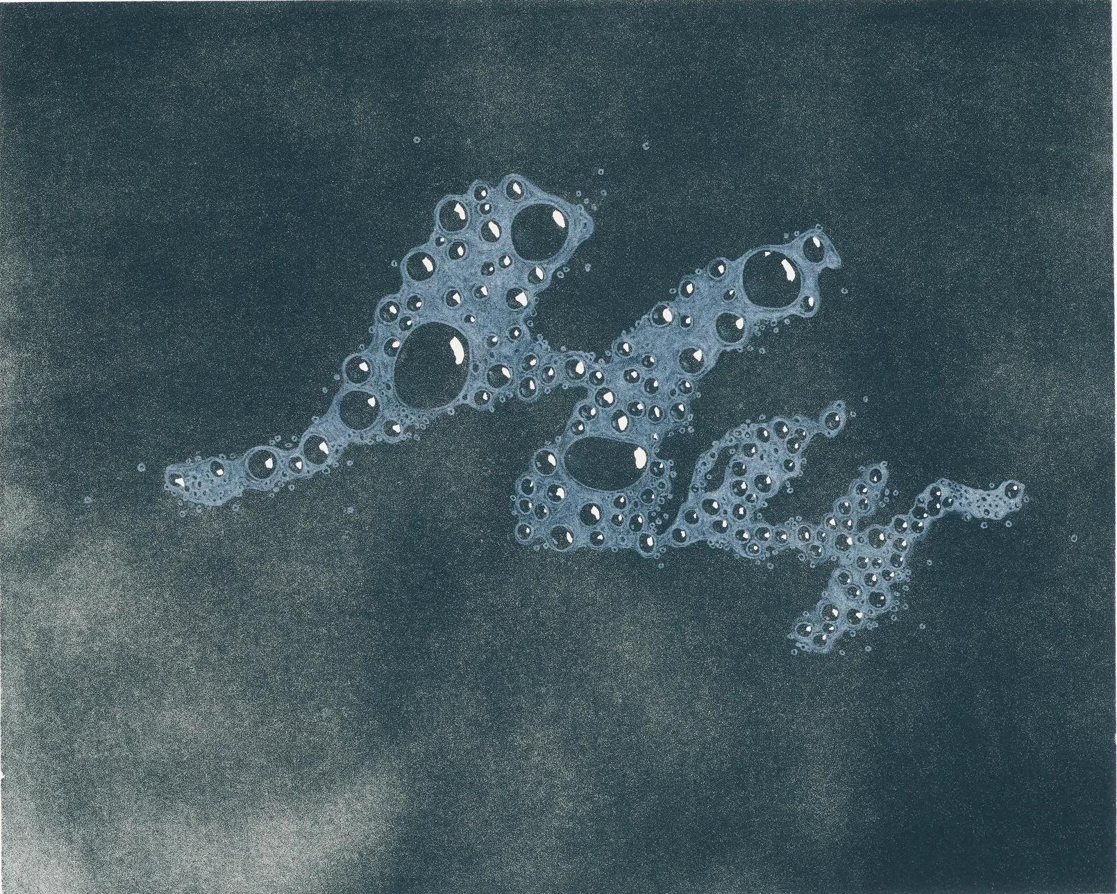 Ed Ruscha Figurative Print - Hey