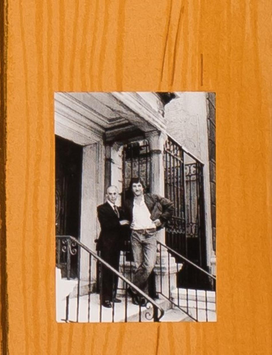 L.C. (Leo Castelli 90th Birthday Portfolio) - Orange Print by Ed Ruscha