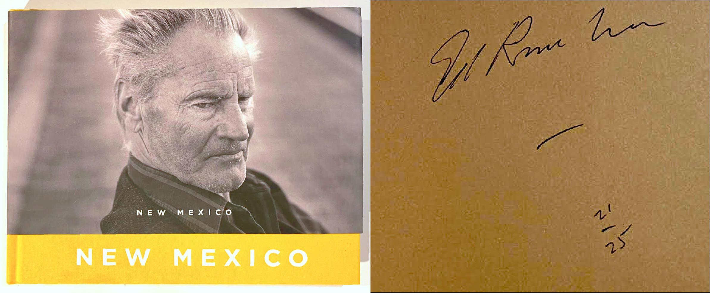 Ed Ruscha
New Mexico (Limited Edition monograph, hand signed and numbered by Ed Ruscha), 2020
Hardback monograph (Signed and numbered by Ed Ruscha)
Boldly signed and numbered 21/25 by Ed Ruscha.
8 1/4 × 10 1/2 × 1 inches
Limited Edition of 25