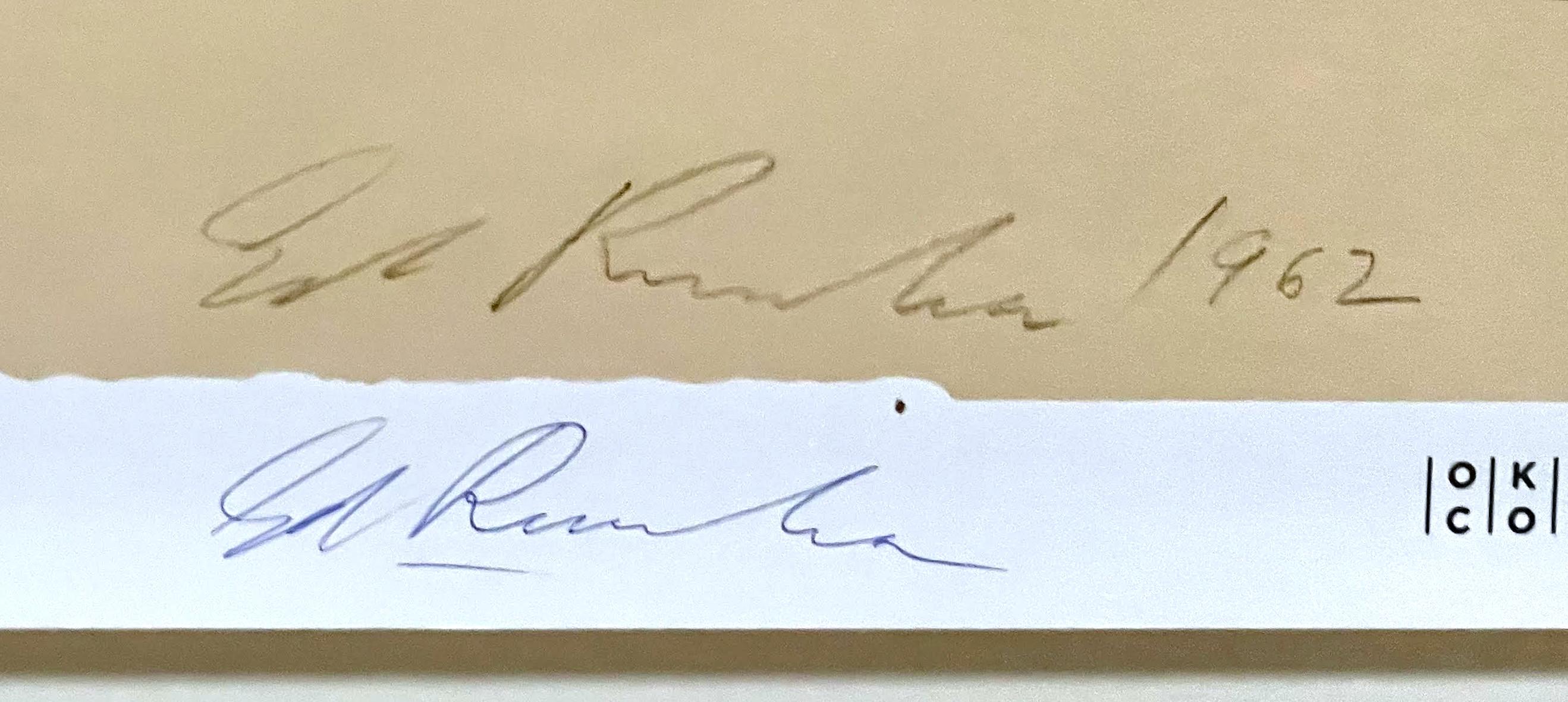 Oklahoma-E, oggetto da collezione Stampa firmata a mano Edizione limitata di soli 10 esemplari FRAMMATI 2