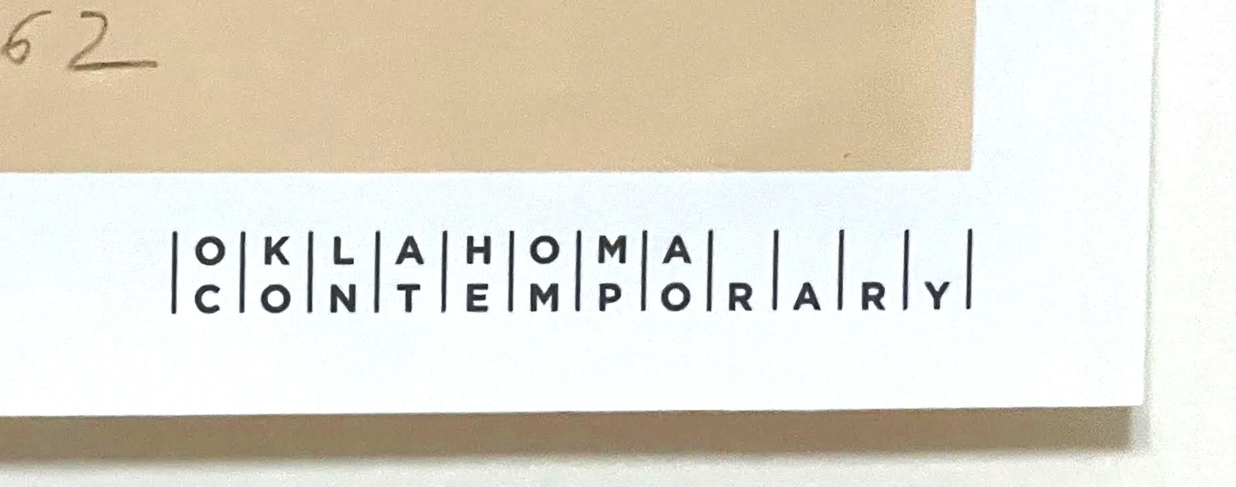 Oklahoma-E, oggetto da collezione Stampa firmata a mano Edizione limitata di soli 10 esemplari FRAMMATI 3