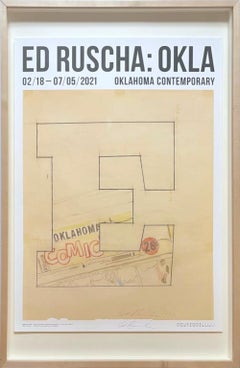 Oklahoma-E, Collectors' item Hand Signed print Limited edition of only 10 FRAMED