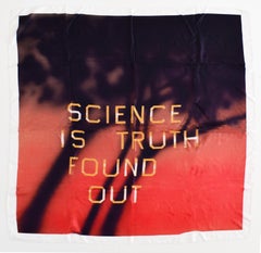 Science is Truth Found Out - Italian Silk AIDS Awareness
