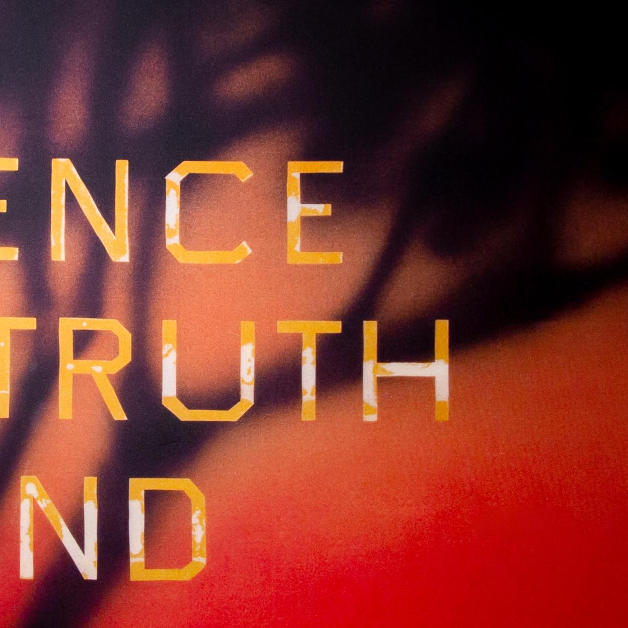 SCIENCE IS TRUTH FOUND OUT (RED)ITION - Contemporary Print by Ed Ruscha