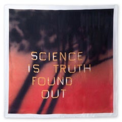 Science is Truth Found Out Silk Scarf