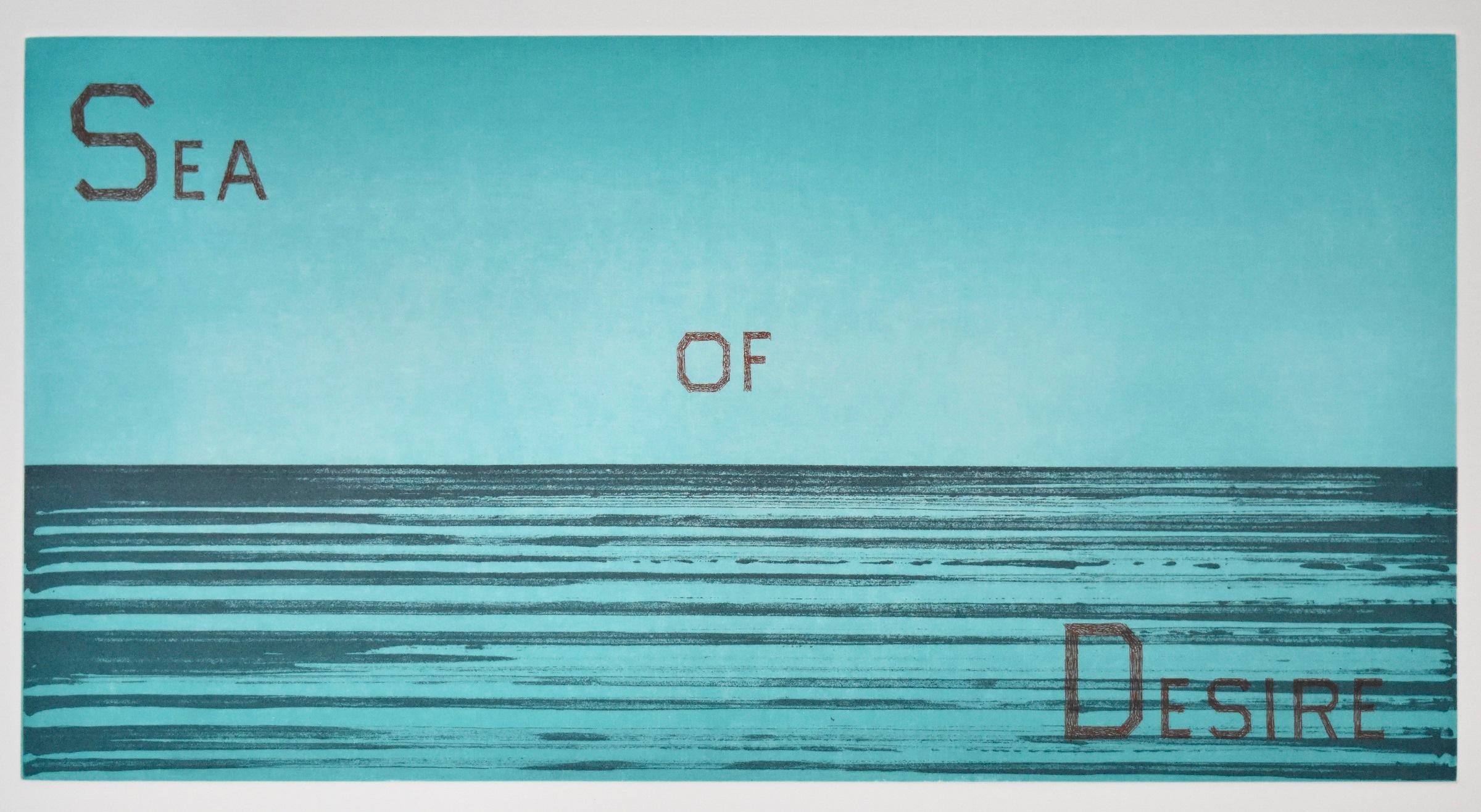 Sea of Desire - Pop Art Print by Ed Ruscha