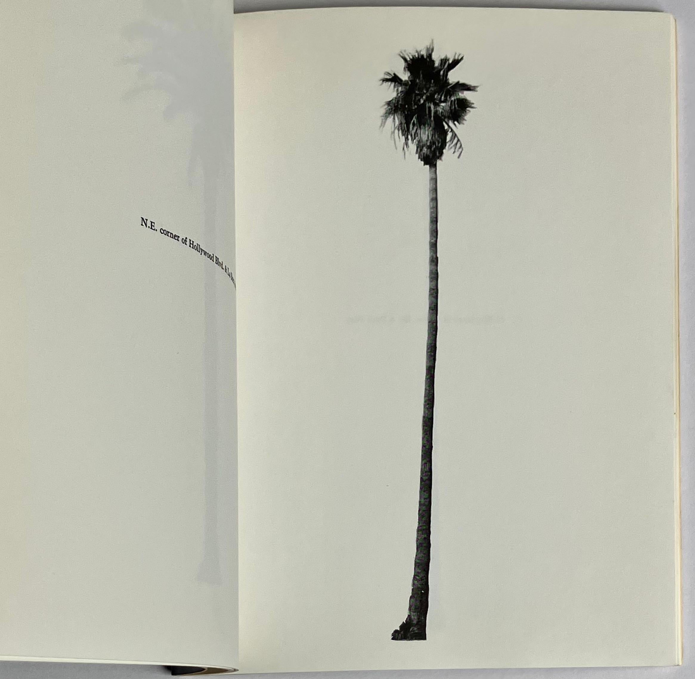 SIGNED Ed RUSCHA A Few Palm Trees (Ed Ruscha A Few Palm Trees 1st edition) For Sale 4