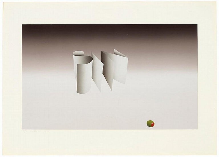 Sin with Olive - Print by Ed Ruscha